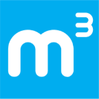 Cubemetrics m³ logo